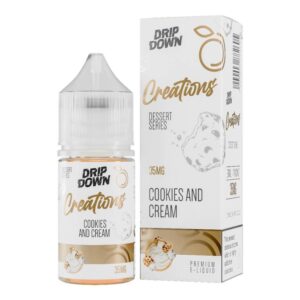 Drip Down Cookies And Cream – Dessert Series Nic Salt 30ML
