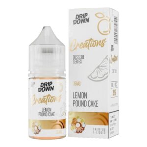 Drip Down Lemon Pound Cake- Dessert Series Nic Salt 30ML