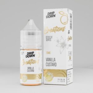 Drip Down Vanilla Custard – Dessert Series Nic Salt 30ML