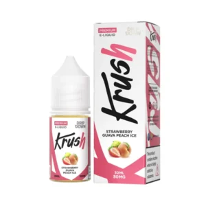 Strawberry Guava Peach Ice Krush Series – Drip Down 30ML