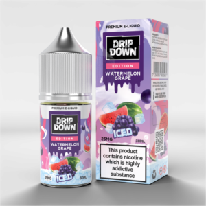 Drip Down Watermelon Grape Ice – Edition Series Nic Salt 30ml